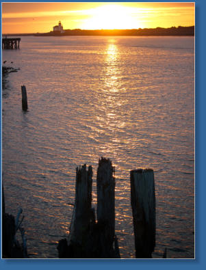 Sonnenuntergang in Bandon, OR