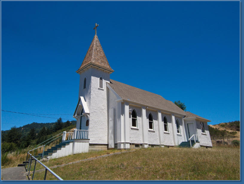 St. Patricks Catholic Church, Petrolia, CA