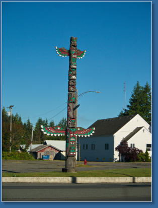 Totempole, Forks, WA