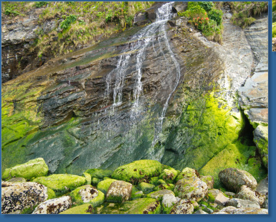 Wasserfall im Oswald West SP