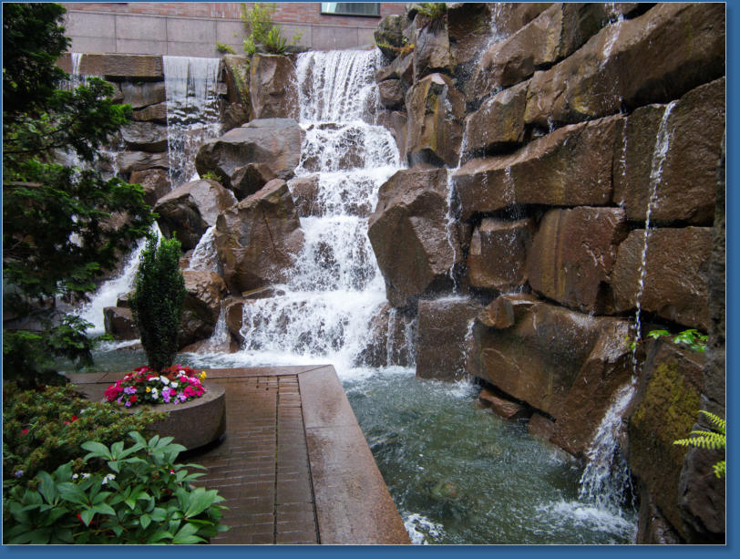 Waterfall Garden - Seattle, WA