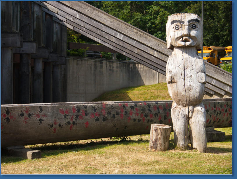 Daybreak Star Indian Cultural Center im Discovery Park - Seattle, WA