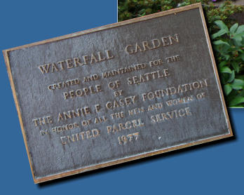 Waterfall Garden - Seattle, WA