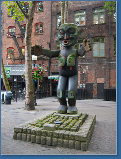 Rund um den Occidental Square - Seattle, WA