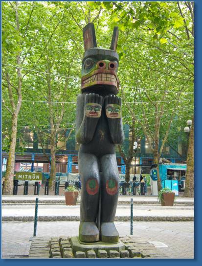 Rund um den Occidental Square - Seattle, WA