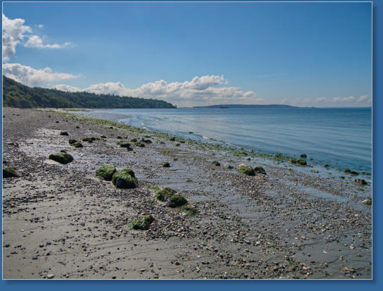 Strand am West Point Lighthouse - Discovery Park - Seattle, WA