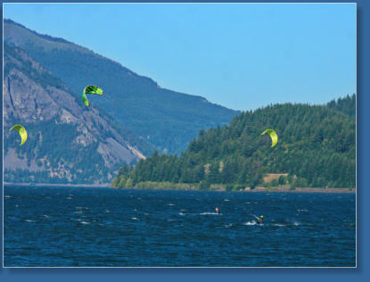 Columbia River bei Jefferson, WA