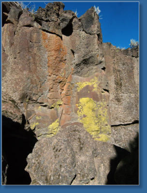 Crack in the ground, Christmas Valley, OR