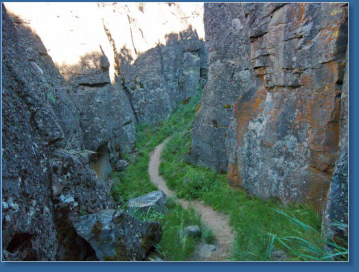 Crack in the ground, Christmas Valley, OR