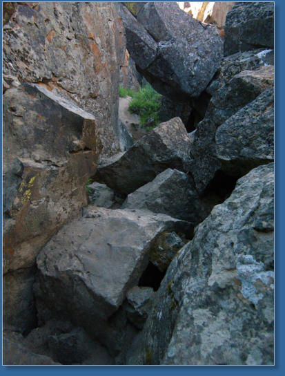 Crack in the ground, Christmas Valley, OR