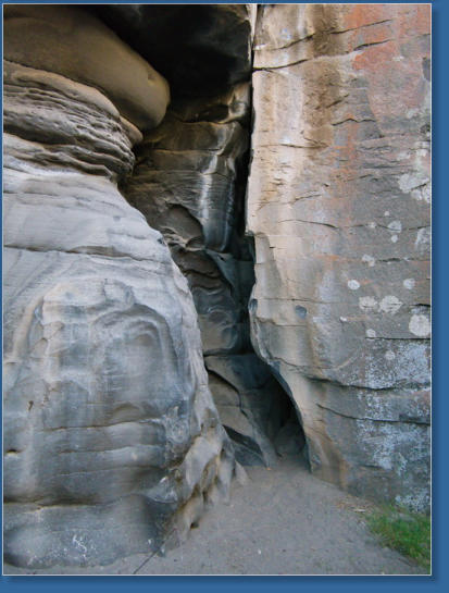 Crack in the ground, Christmas Valley, OR