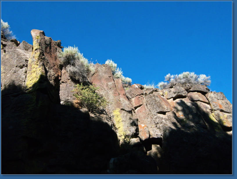 Crack in the ground, Christmas Valley, OR