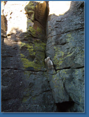 Crack in the ground, Christmas Valley, OR
