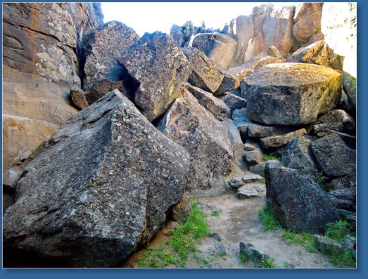 Crack in the ground, Christmas Valley, OR