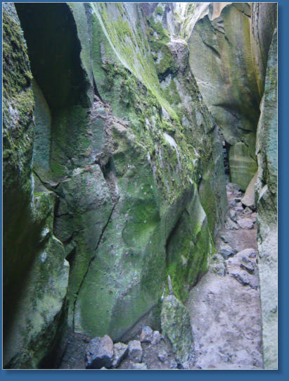 Crack in the ground, Christmas Valley, OR