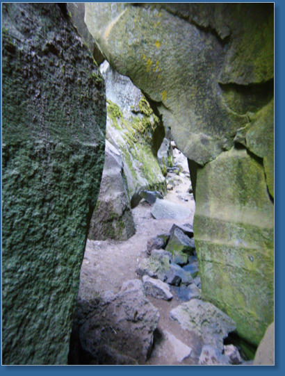 Crack in the ground, Christmas Valley, OR
