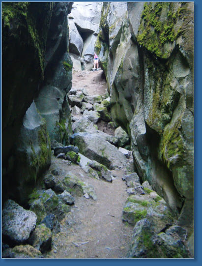 Crack in the ground, Christmas Valley, OR