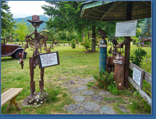 Dan Klennert - Recycled Spirits of Iron, Elbe WA