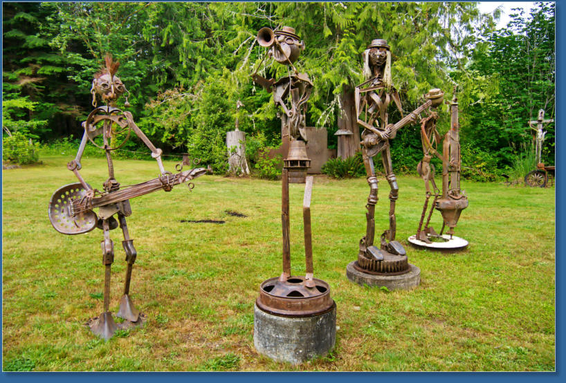 Dan Klennert - Recycled Spirits of Iron, Elbe WA