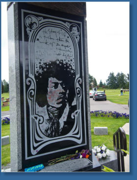 Jimmy Hendrix Memorial, WA