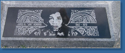 Jimmy Hendrix Memorial, WA