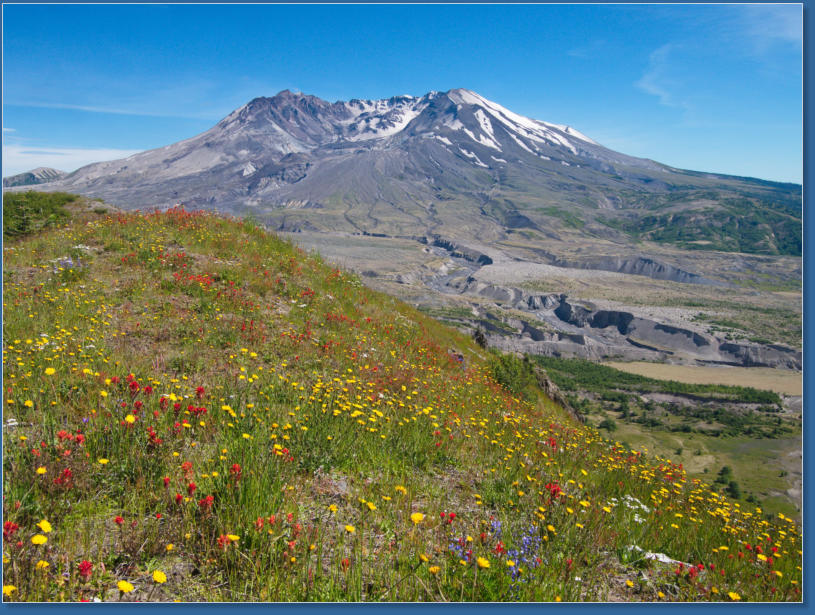Harris Ridge Trail - Mount St. Helens National Volcanic Monument, WA