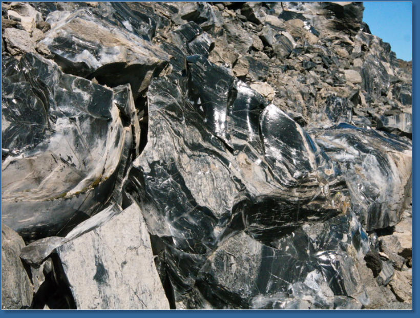 Obsidian Flow Trail - Newberry Crater NM, OR