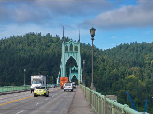 St. Johns Brücke - Portland, OR