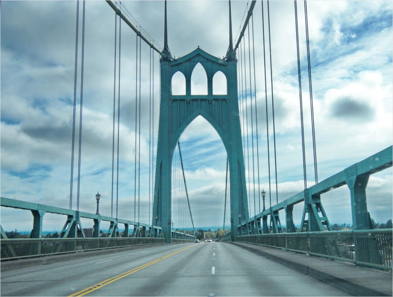 St. Johns Brücke - Portland, OR