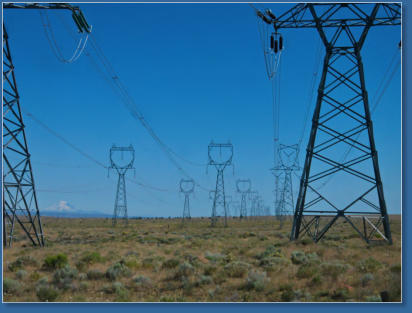 Stromleitungen entlang des HW 97, OR