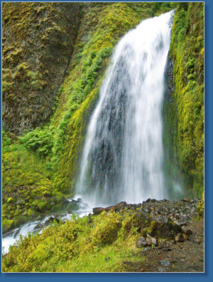 Wahkeena Falls Trail - Columbia River Gorge, OR