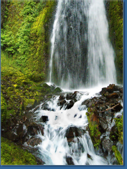 Wahkeena Falls Trail - Columbia River Gorge, OR