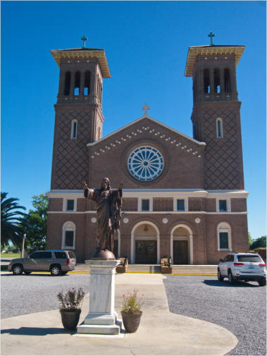 St. John the Baptist Cemetery + Church, Edgard, LA