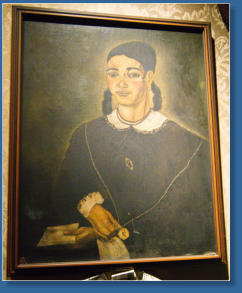 Marie Laveau - Bild im Voodoo Museum New Orleans, LA