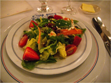 Lunch-Menue im Antione's Restaurant - New Orleans, LA