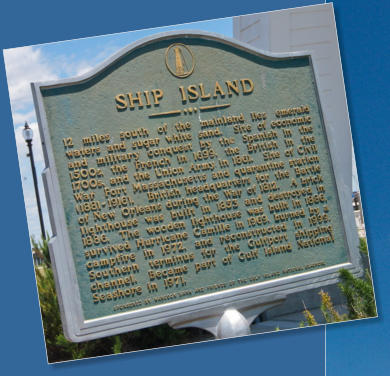 Ship Island Lighthouse, Gulfport, MS