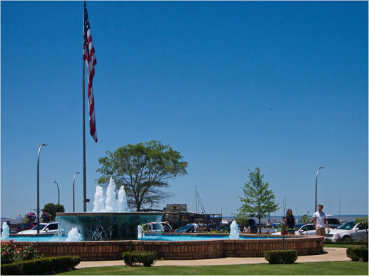 Am Pier in Fairhope, AL
