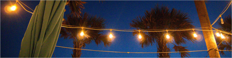 Strandbar in Pensacola Beach, LF