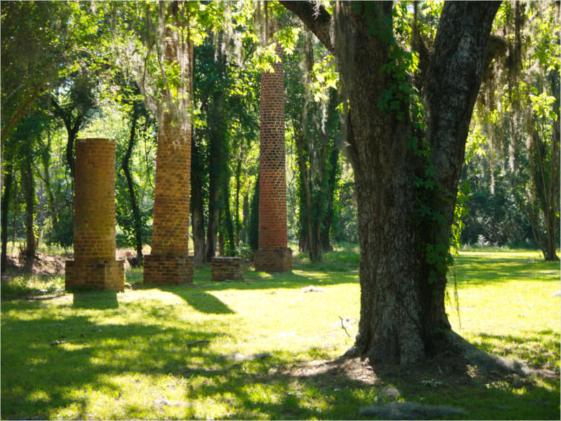 Crocherons Columns - Cahawba, AL