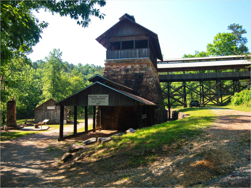Tannehills Ironworks Historical SP, AL
