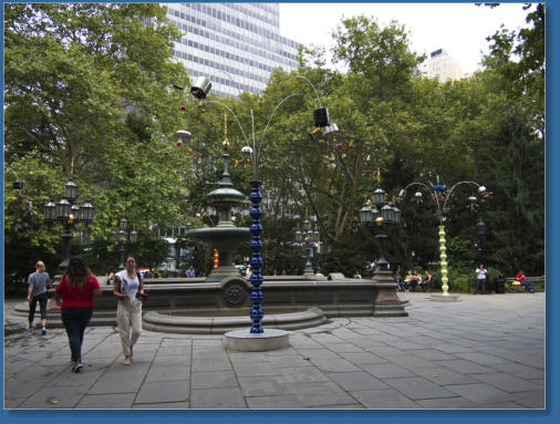 Jacob Wrey Mould Fontain, City Hall Park, NYC