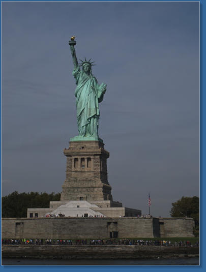 Lady Liberty, Liberty Island