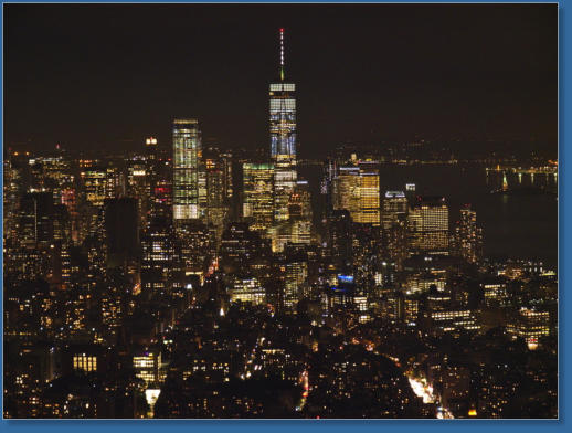 Blick vom Empire State Building, NYC