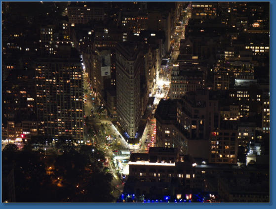 Blick vom Empire State Building, NYC