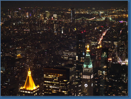 Blick vom Empire State Building, NYC