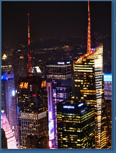 Blick vom Empire State Building, NYC