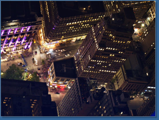 Blick vom Empire State Building, NYC