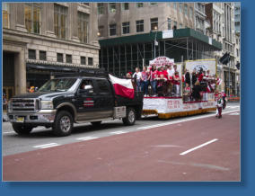 Polnische Parada auf der 5. AV, NYC