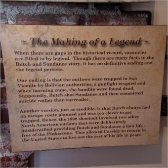 Butch Cassidy im Wyoming Territorial Prison NHS - WY