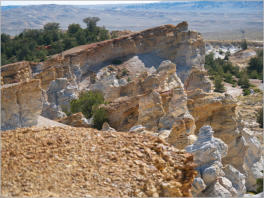 Castle Gardens Petroglyph Site - WY